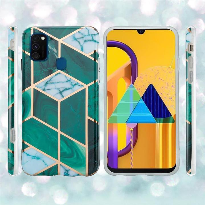 Actual product image Cadorabo IMD TPU Colorful Marble Cover (Huawei P20 Lite)
