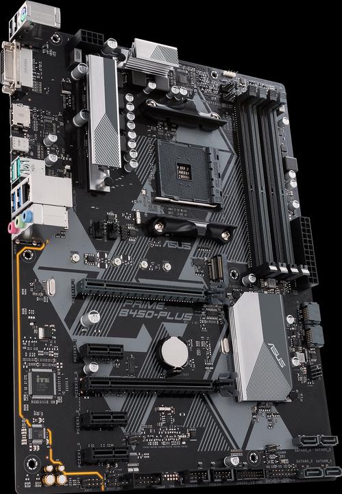 Image du produit ASUS Prime B450-Plus (AM4, AMD B450, ATX)