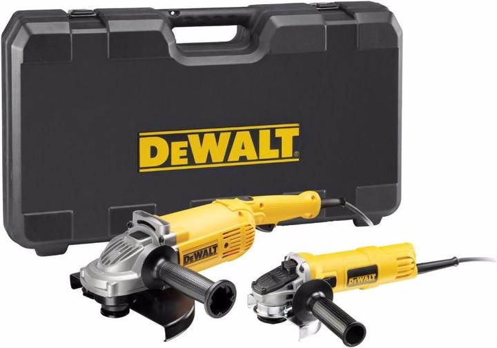 DeWalt Haakse slijper dubbele set 230/125mm (230 mm)