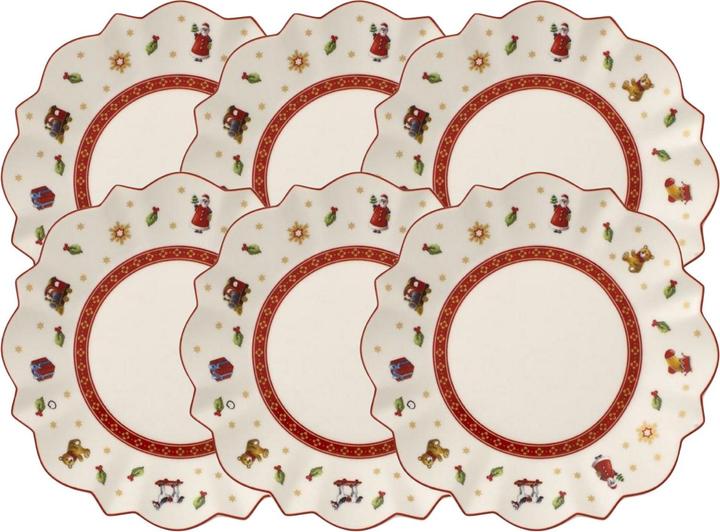 Produktbild Villeroy & Boch Toy's Delight Brotteller weiss 17 cm Set6 (1 x)