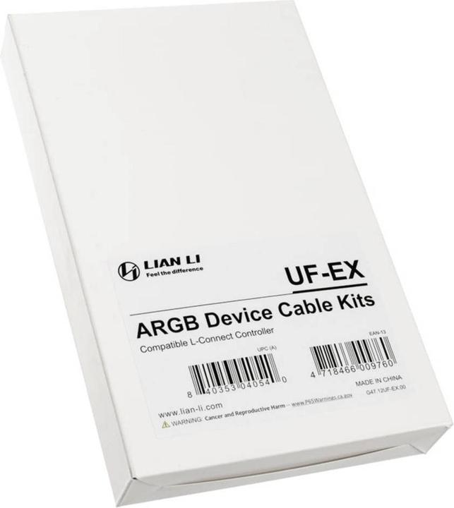 Actual product image Lian-Li UF-EX ARGB cable set