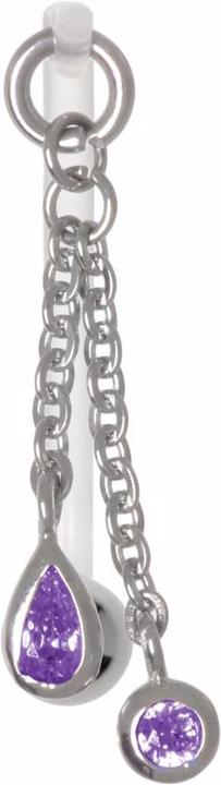 Produktbild Bijouteria Intimpiercing (Bioplast, Chirurgenstahl 316L, Zirkonia)