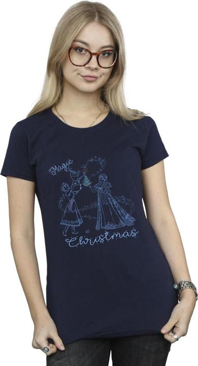 Image du produit Disney - T-shirt FROZEN MAGIC CHRISTMAS - Femme (S)