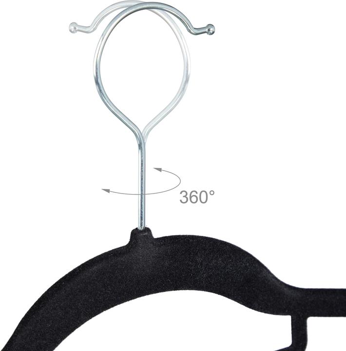 Actual product image Relaxdays Coat hanger (20 x)