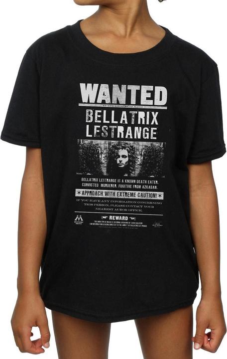 Immagine prodotto Ragazze Bellatrix Lestrange Wanted Poster - Maglietta in cotone (116)