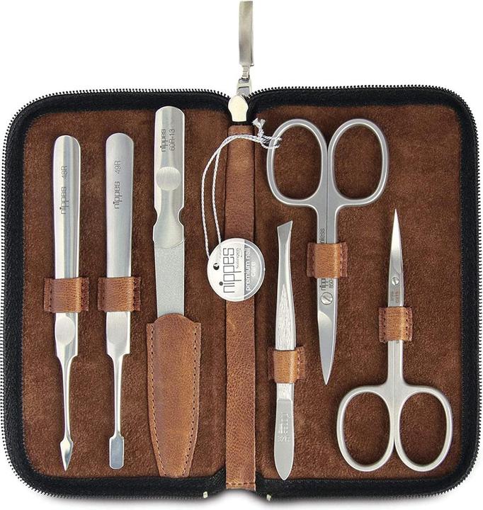 Nippes 6-teiliges Maniküre-Set Whiskey