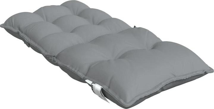 Actual product image VidaXL Low backrest cushions 4 pcs. Oxford fabric (100 x 50 x 7 cm)