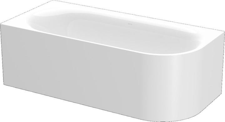 Produktbild Bette Raumsparbadewanne Lux Oval IV Silhouette 80 x 175 cm wei glatt 3425 (150 l, 175 cm, 80 cm)