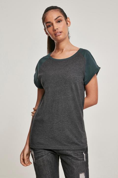 Actual product image Urban Classics Ladies Contrast Raglan Tee (4XL)
