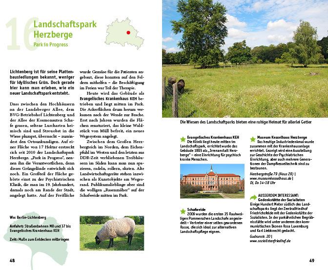 Image du produit Berlin – Der grüne Stadtausflug (Allemand, Susanne Kilimann, Anke Sademann, 2021)