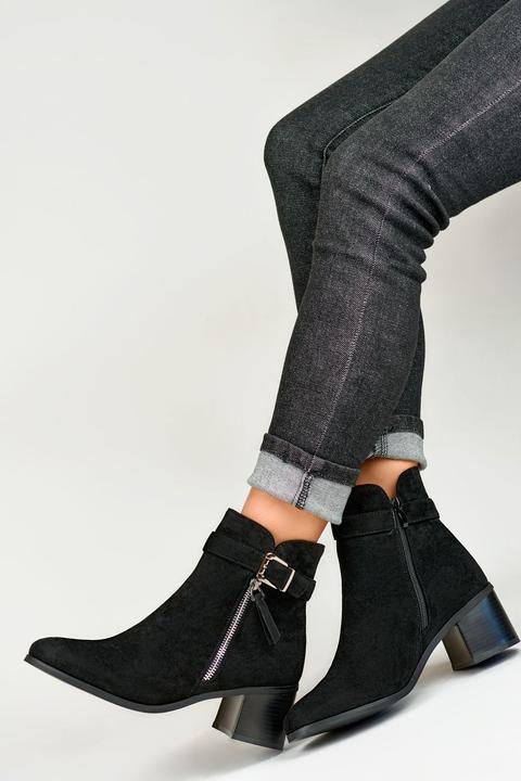 Actual product image Primo Ankle boots with heel model (36)