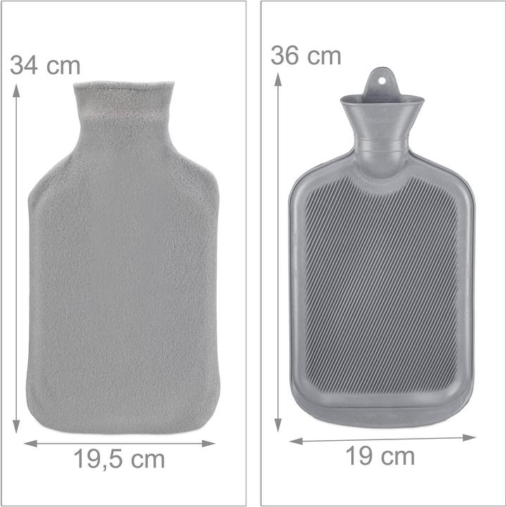 Produktbild Relaxdays Wärmflasche (2 l)