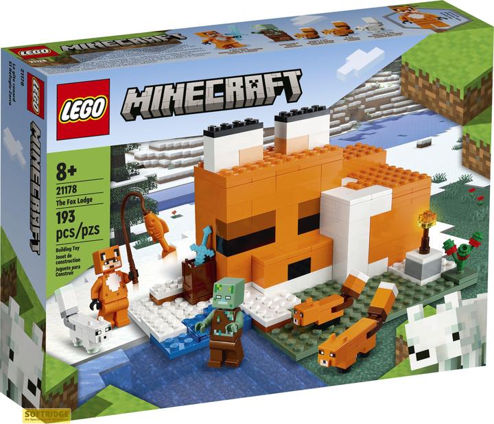 Produktbild LEGO Die Fuchs-Lodge (21178, LEGO Minecraft)