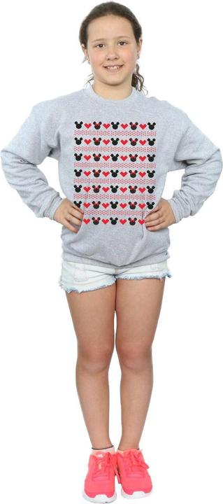 Immagine prodotto Disney Mickey And Minnie Christmas Hearts Felpa Ragazze (140, 146)