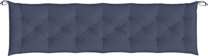 Actual product image VidaXL Garden bench cushions 2 pcs. O x ford fabric (200 x 50 x 7 cm)