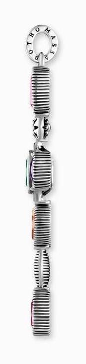 Produktbild Thomas Sabo Anhänger Kreuz farbige Steine (Silber 925, Perlmutt)