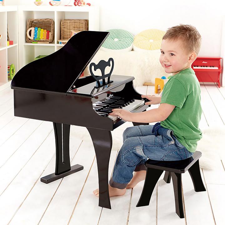 Actual product image Hape Toy grand piano (Multilingual, English, German, French)