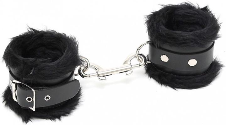 Actual product image Rimba Padded ankle cuffs with fur