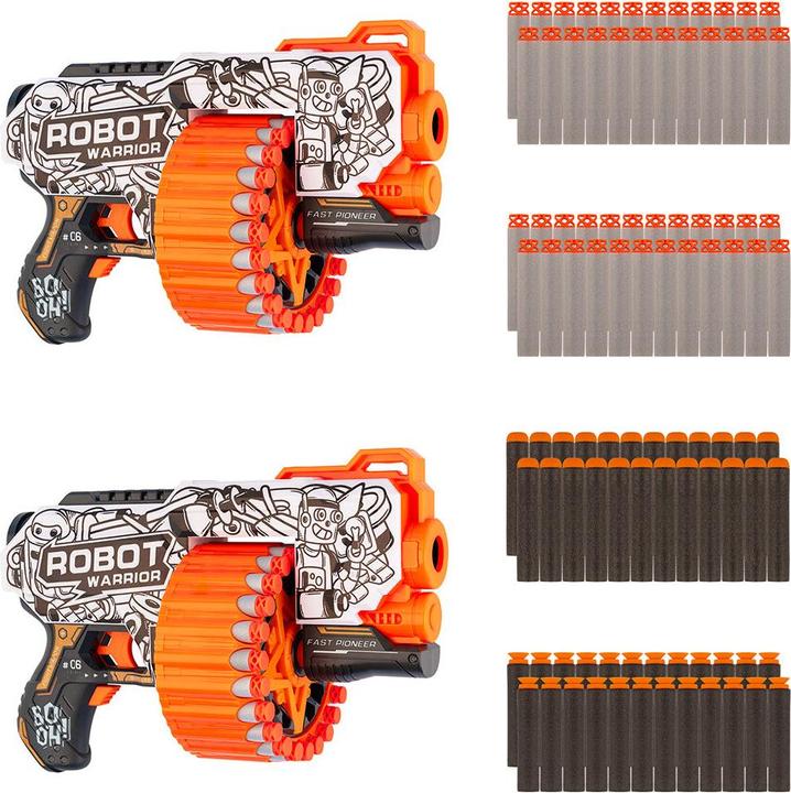 Actual product image Fast Pioneer Dart Blaster BH162 Gun - Twin Pack
