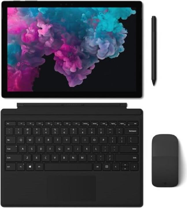 Actual product image Microsoft Surface Pro 6 (12.30", Intel Core i7-8650U, 8 GB, 256 GB, Without keyboard layout)