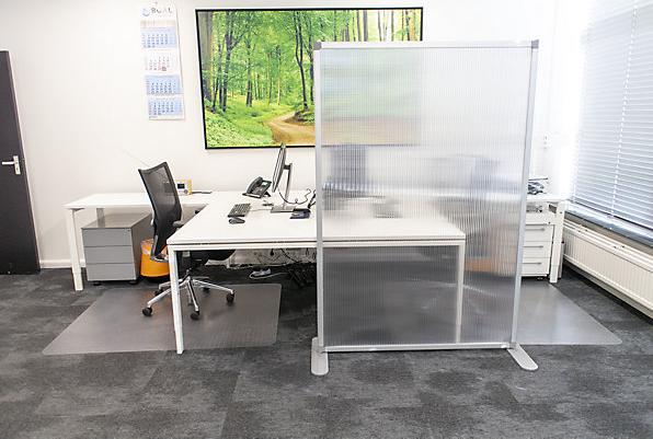Produktbild smiT Modul-Trennwand, transparent
