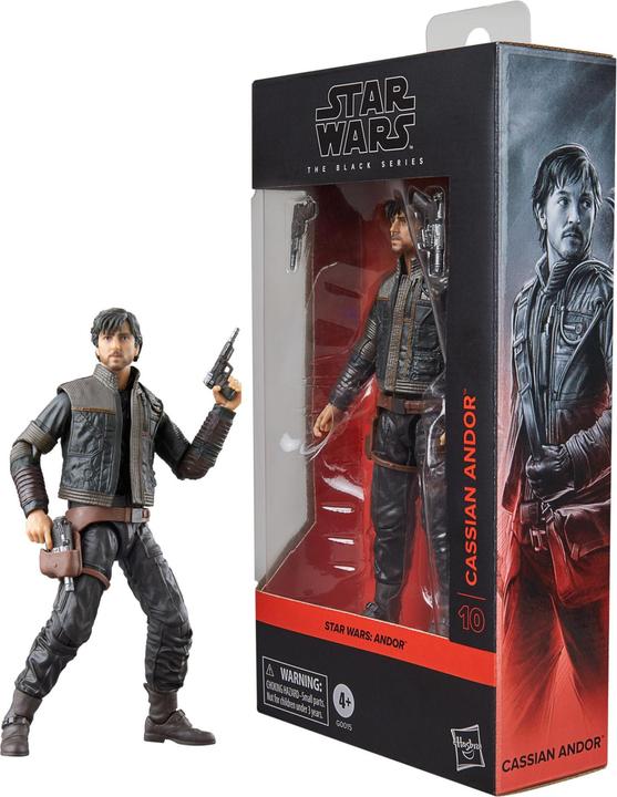 Hasbro Star Wars: Andor Black Series, figura d'azione di Cassian Andor 15 cm