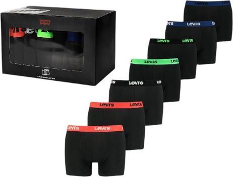 Produktbild Levis Herren-Boxershorts in Geschenkbox, 7er-Pack (M, 7er Pack)