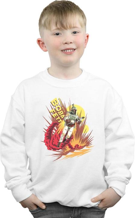 Image du produit Star Wars - Sweat BOBA FETT ROCKET POWERED - Garçon (152, 158)
