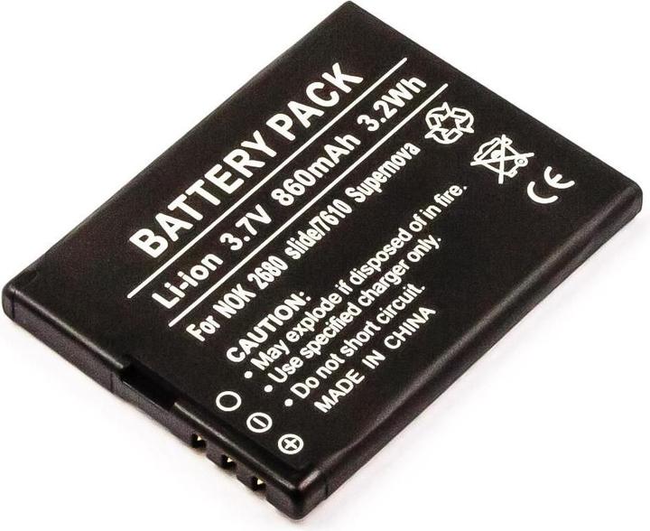 Produktbild CoreParts MicroBattery Mobile (Akku, 3710 fold, 7610 Supernova, 3600 slide, Nokia 2680 slide)