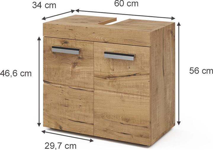 Actual product image Vicco Luna (60 x 34 x 56 cm)