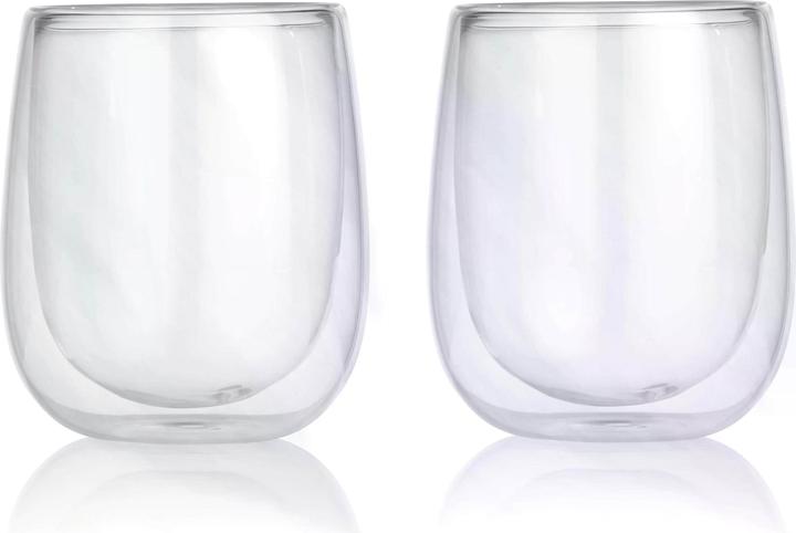 Gourmetmaxx Thermogläser Cappucino, 2er-Set (250 ml, 2 x)