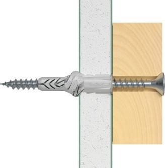 Actual product image Fischer Universal anchor UX 8x50 R S with edge (5 pcs.)