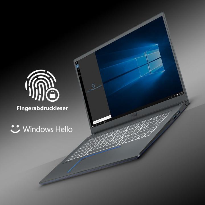 Produktbild MSI Prestige 15 (15.60", Intel Core i7-10710U, 16 GB, 512 GB, DE)