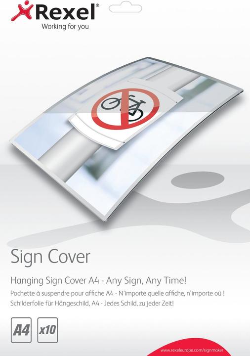 Image du produit Rexel Feuille de signalisation Couverture de signalisation (A4, 10 pièce(s), 125 µm)