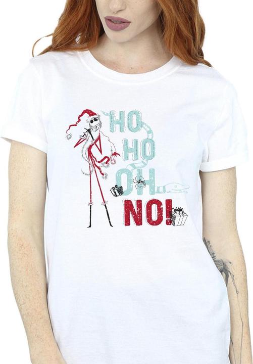 Immagine prodotto Disney The Nightmare Before Christmas Ho Ho No Maglietta Ampia Donna (S)