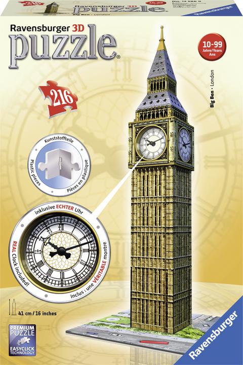 Produktbild Ravensburger Big Ben mit Uhr (216 Teile)