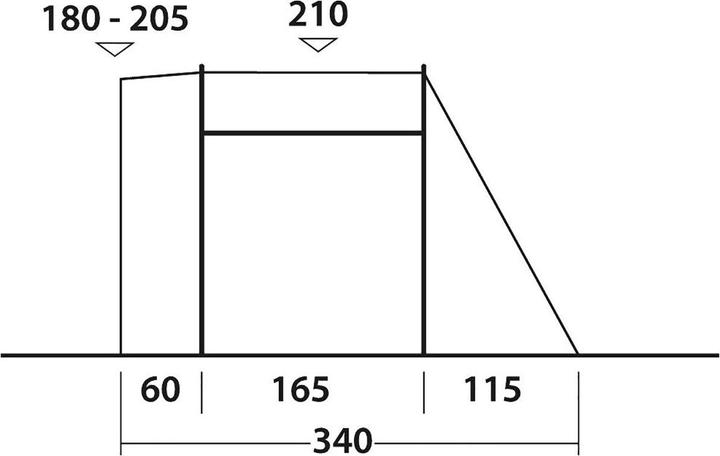 Produktbild Easy Camp Shamrock (Vorzelt, 8.70 kg, 1 Person)