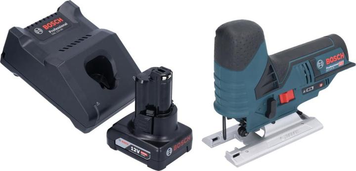 Actual product image Bosch Professional Bosch GST 12V-70 Professional battery jigsaw 12 V 70 mm + 1x battery 6.0 Ah + charger