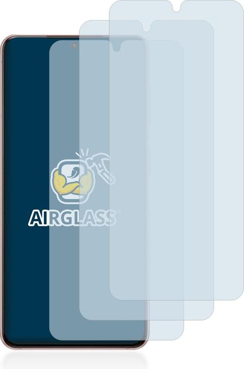Productafbeelding BROTECT AirGlass kogelwerende glasfolie (3 Stuk, Samsung Galaxy S21 5G)