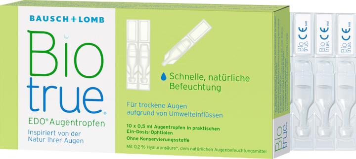 Biotrue EDO 10x0.50ml Augentropfen (10 ml, 5 Stück)