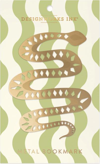 Immagine prodotto Designworks Marchio del Libro in Metallo - Mister Slithers