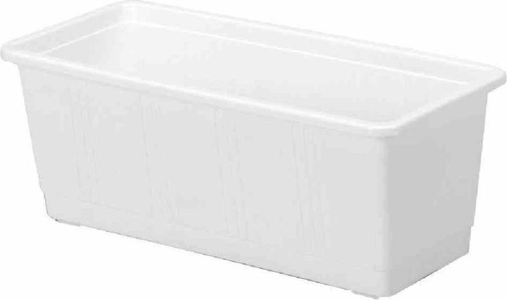 Actual product image Geli Flower Box Standard Plastic 60x17x14 cm white (17 cm)