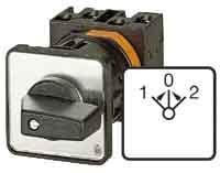 Actual product image Eaton T0-1-8214/E Change-over switch 019863 Kont2 20A 2>0 1 45° momentary Mounting