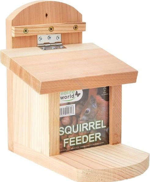 Image du produit Wildlife World Mangeoire pour écureuils, 23 x 17 x 19 cm, FSC Mix