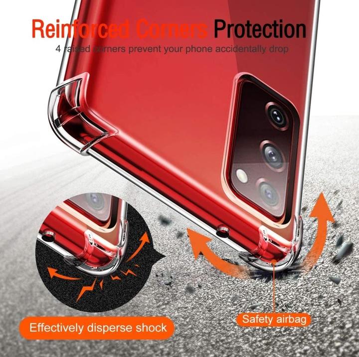 Actual product image Screenguard Crystal Clear Case Bumper (Samsung Galaxy S20 FE)