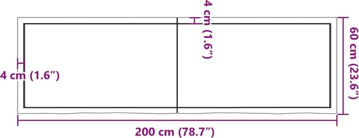 Produktbild VidaXL Emerald (200 x 4 x 60 cm)
