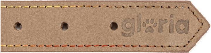 Actual product image Gloria Dog collar Oasis Beige White 35 cm (1.2 x 35 cm) (Leather)