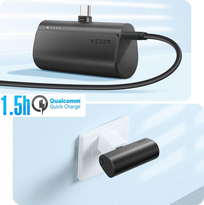 Produktbild Veger Plugon Charger (5000 mAh, 20 W, 18.50 Wh)