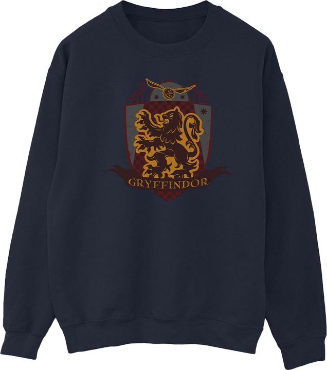Actual product image Mens Gryffindor Chest Badge Sweatshirt (M)