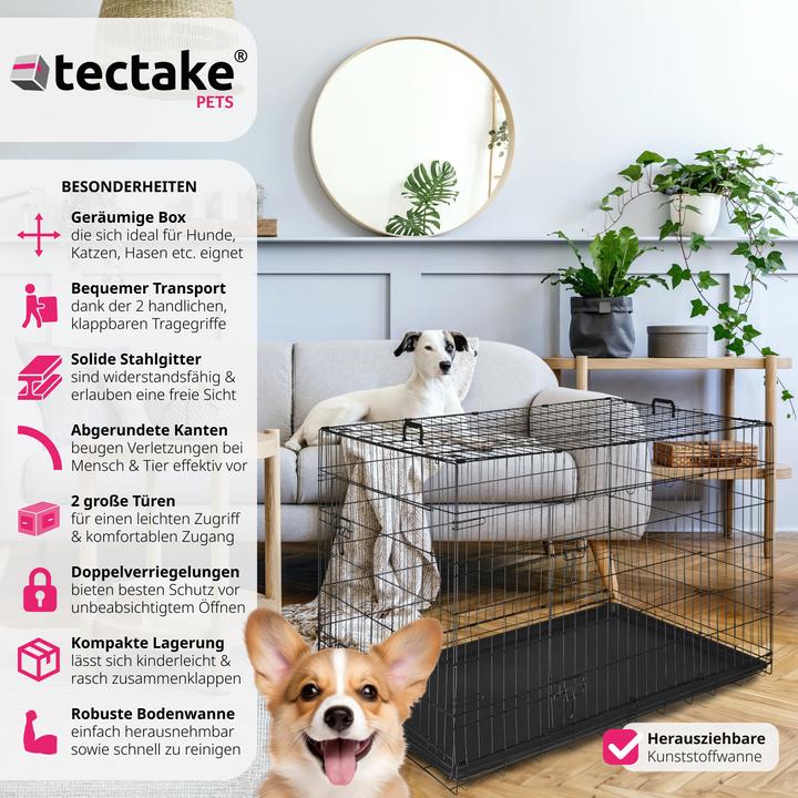 Produktbild tectake Luna (Hund, Faltbar)